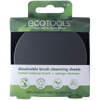 EcoTools Nettoyant pour pinceau à maquillage 'Dissolvable Sheets' - 30 Pièces