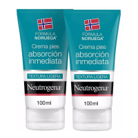 Neutrogena Crème pour les pieds 'Fast Absorption' - 100 ml, 2 Pièces