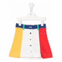 Stella McCartney Kids Big Girl's 'Color Block Denim' Skirt