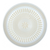 Aulica White Bread Plate