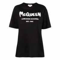 Alexander McQueen T-shirt 'Logo' pour Femmes
