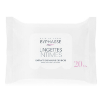 Byphasse Lingettes intimes 'Sensitiv Douceur' - 20 Lingettes