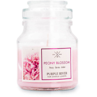 Purple River 'Peony Blossom' Duftende Kerze - 113 g