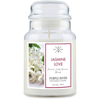 Purple River 'Jasmine Love' Duftende Kerze - 623 g
