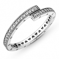 Pandora Women's 'Sparkling Overlapping' Ring