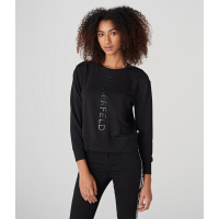Karl Lagerfeld Sweatshirt 'Vertical Logo' pour Femmes