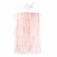 Red Valentino Robe mini 'Tiered Tulle Polka Dot' pour Femmes