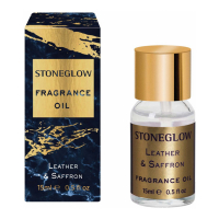 StoneGlow 'Luna Leather & Saffron' Duftender Nebel - 15 ml