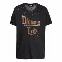 Dsquared2 T-shirt 'Distressed Logo' pour Hommes