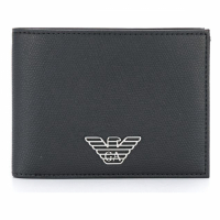 Emporio Armani Men's 'Logo Bi-Fold' Wallet