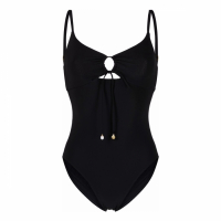 Tory Burch Women's 'Ruched Cut-Out' Swimsuit
