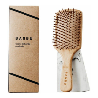 Banbu 'Squared Bamboo' Detangling Brush