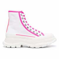 Alexander McQueen Sneakers montantes 'Chunky Stripe' pour Femmes