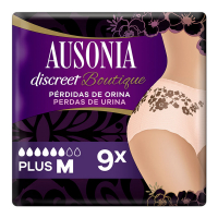 Ausonia 'Discreet Boutique Plus M' Inkontinenz-Höschen - 9 Stücke