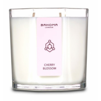 Bahoma London 'Cherry Blossom' 2 Wicks Candle - White 870 g