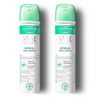 SVR 'Spirial Duo Vegetal' Sprüh-Deodorant - 75 ml, 2 Einheiten