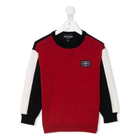 Emporio Armani Kids Little & Big Boy's 'Colour-Block' Sweater