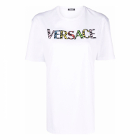 Versace T-shirt 'Logo' pour Femmes