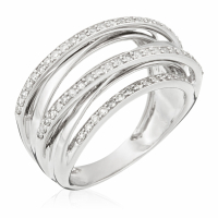 Le Diamantaire Women's 'Entrelacs Voltaire' Ring