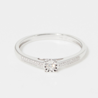 Le Diamantaire Women's 'Solitaire Antique' Ring