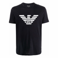 Emporio Armani T-shirt 'Eagle-Logo' pour Hommes