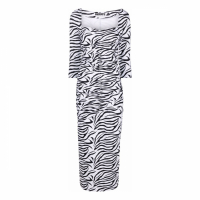 Rotate Birger Christensen 'Zebra' Midi Kleid für Damen