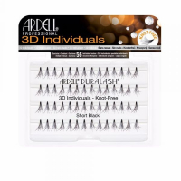 Ardell Faux cils '3D Individual Positive' - Short Black