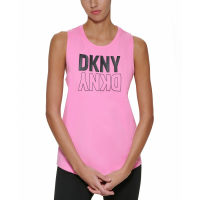 DKNY Women's 'Flip Reflect Logo' Tank Top