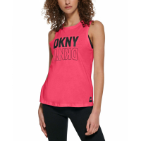 DKNY Women's 'Flip Reflect Logo' Tank Top
