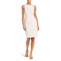 Calvin Klein Women's 'Seamed Scuba' Sleeveless Dress