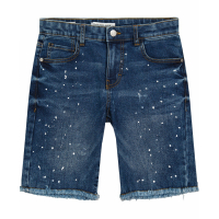 Calvin Klein 'Splatter' Jeansshorts für großes Jungen