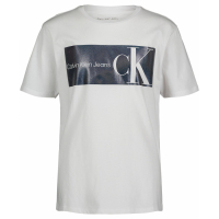 Calvin Klein 'Iridescent Logo' T-Shirt für großes Jungen