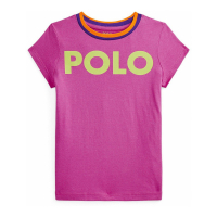Polo Ralph Lauren 'Logo' T-Shirt für Kleinkind Mädchen