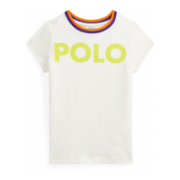 Polo Ralph Lauren 'Logo' T-Shirt für Kleine Mädchen