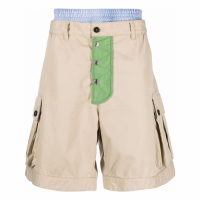 Dsquared2 Bermuda cargo 'Layered-Waistband' pour Hommes