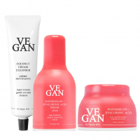 Vegan by Happy Skin 'Super Skin Hydration Burst' SkinCare Set - 3 Pieces