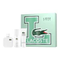 Lacoste 'L.12.12 Blanc' Parfüm Set - 3 Stücke