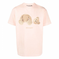 Palm Angels Men's 'Bear-Logo' T-Shirt