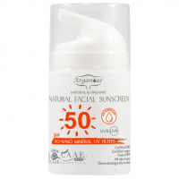 Arganour 'Natural&Organic SPF50' Face Sunscreen - 50 ml