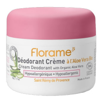 Florame Déodorant crème 'Hypoallergenic' - 50 g