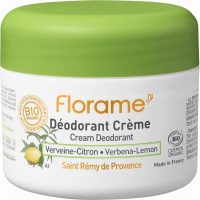 Florame Déodorant crème 'Lemon Verbena' - 50 g