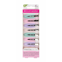 Brushworks 'No Crease' Hair Clips Set - 8 Pieces