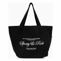 Sporty & Rich 'Sporty & Rich Script E Logo' Shopper Tasche für Damen
