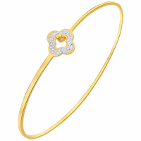 Mon Joli Bijou 'Four Leaf Clover Crystal' Armband für Damen