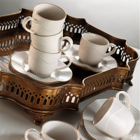 Heritage Tea Cup Set - 12 Pieces