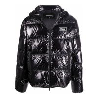 Dsquared Men's 'Logo Patch Hooded' Down Jacket