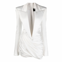 Balmain Robe blazer 'Wrap-Style' pour Femmes