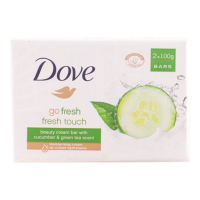 Dove Barre de crème 'Go Fresh' - 100 g, 2 Pièces