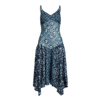 LAUREN Ralph Lauren Women's 'Patchwork' Sleeveless Dress