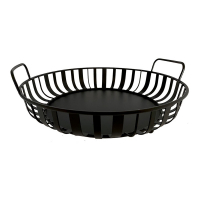 Aulica Black Iron Dish With Handles